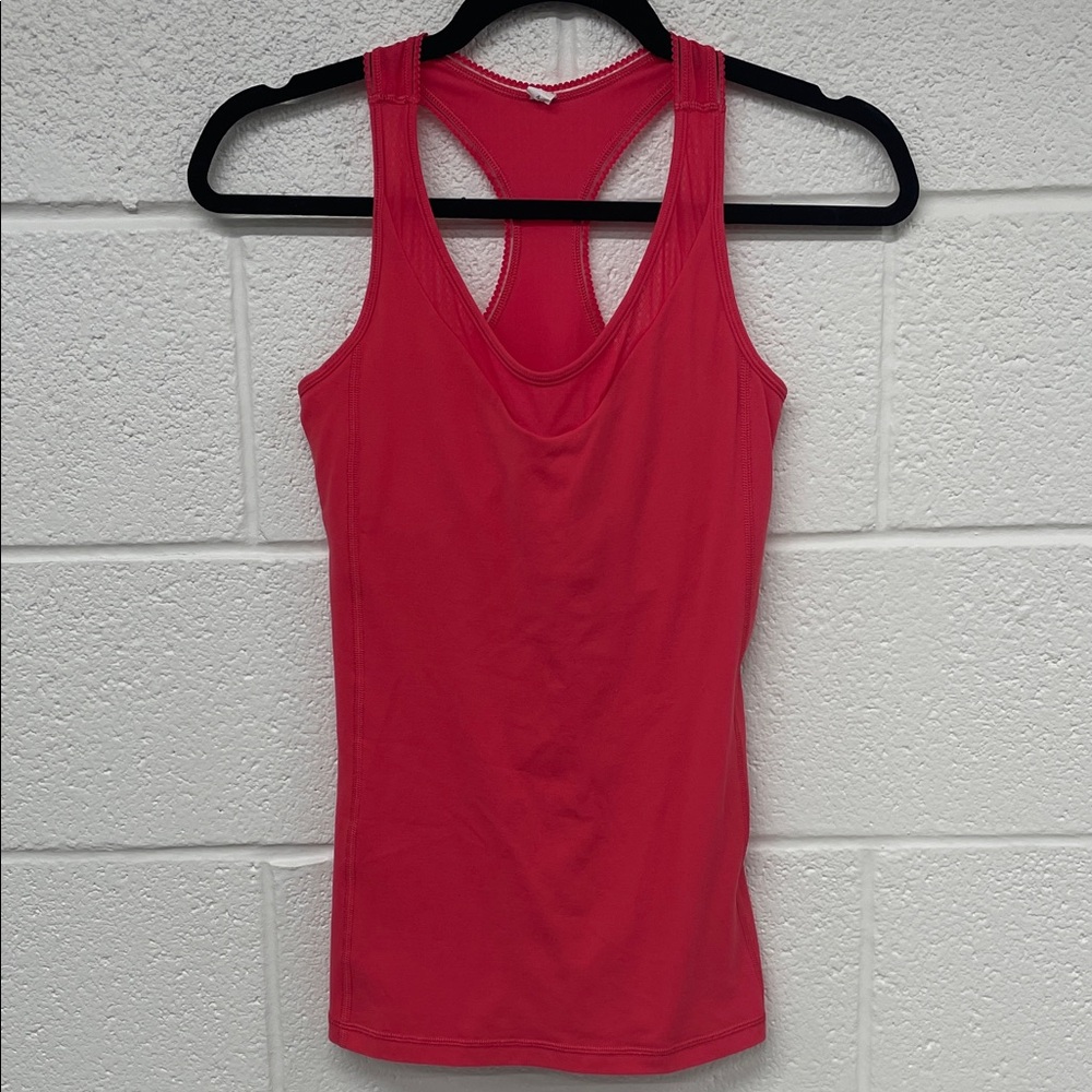 lululemon athletica Hot Pink Racerback Tank